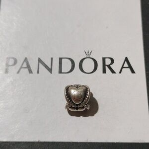 Pandora Sterling Silver Love Everlasting Charm Engraved  18 - 790448
